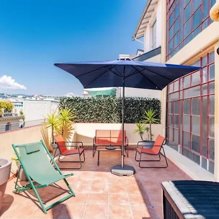 Apartament Lamartine - W Terrace And Ac Very Nicea